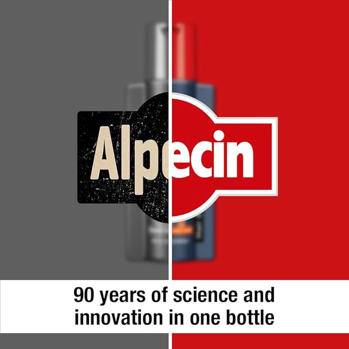 Alpecin C1 Caffeine Shampoo 12.68 fl oz (Pack of 2) I Hair Performance Enhancer I Promotes Natural Hair Growth and Thickness I Energizes Scalp
