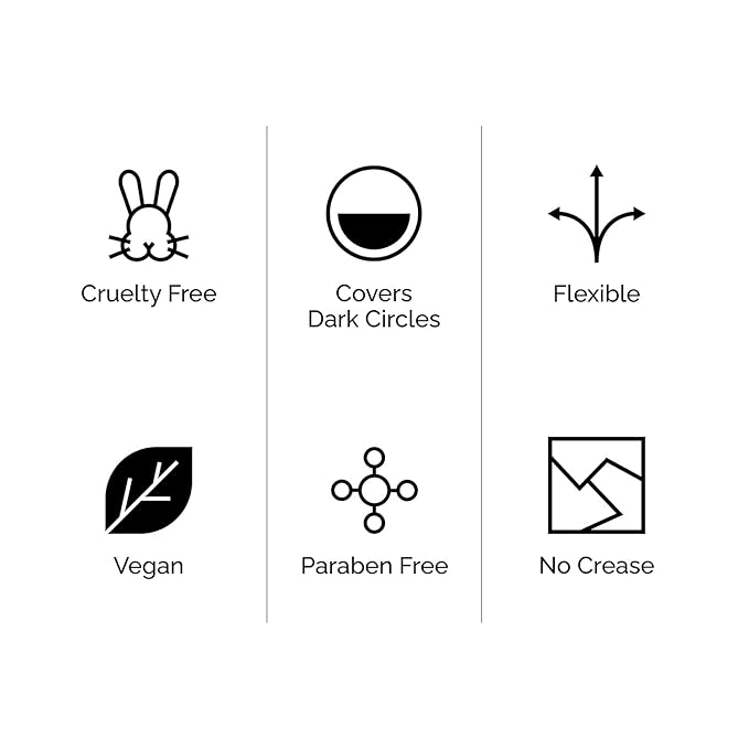 OFIR Perfected Weightless Concealer | Porous Coverage Blends for Smooth Finish | Covers Dark Circles Vegan Concealer | Botanical Formula Soothes Redness & Dullness |Sable - Deep Neutral 0.27 OZ