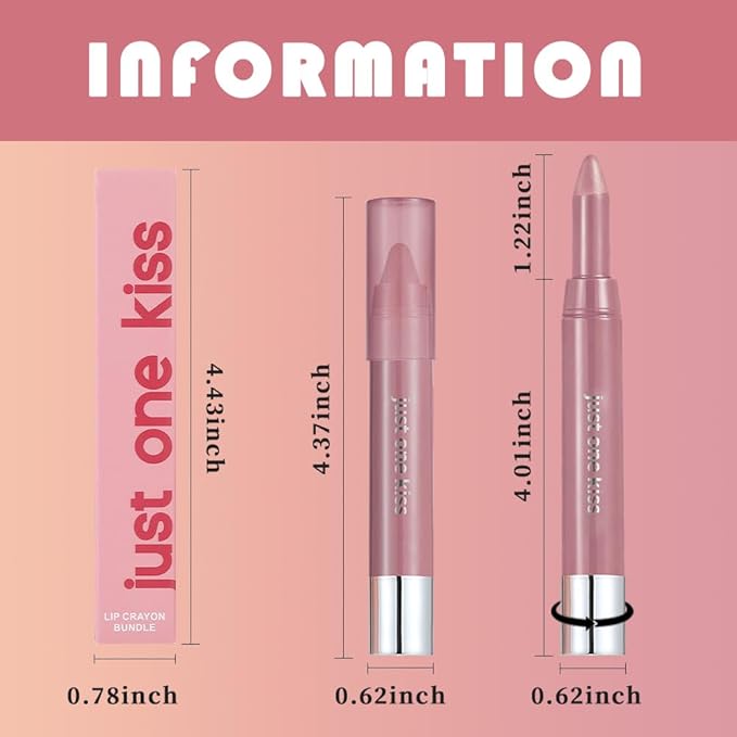 Mauve Hydrating Cream Lipstick Lip Crayon for Women, Moisturizing Lipstick Long-lasting Waterproof, Retractable Lips Crayon Liner for Ombre Shades, Lipgloss Tinted Lip Balm + Lips Color in One, 07