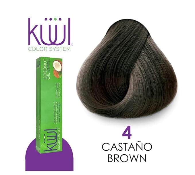 Küül Color System NATURALES, PERMANENTES (4 Castaño)