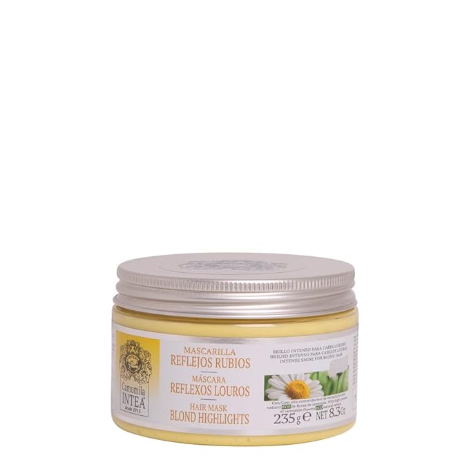 Camomile Intea - Lightening treatment for hair with Blond Reflections - Lightening Lotion 100 ML + Shampoo 250 ML + Mask 250 ML