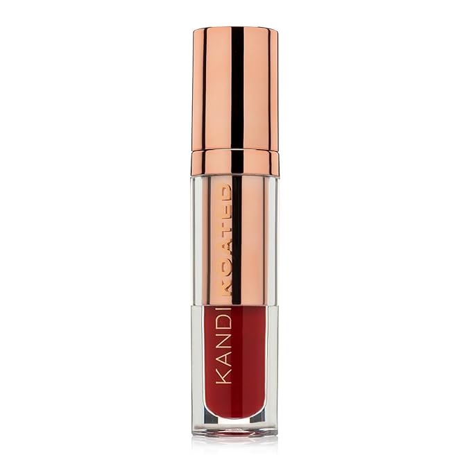 Kandi Koated Liquid Satin [True Love] Liquid Lip Color with High-Shine Finish | Rich Colors, Moisturizing Lip Shine, Paraben-Free, Cruelty-Free | Beauty & Makeup