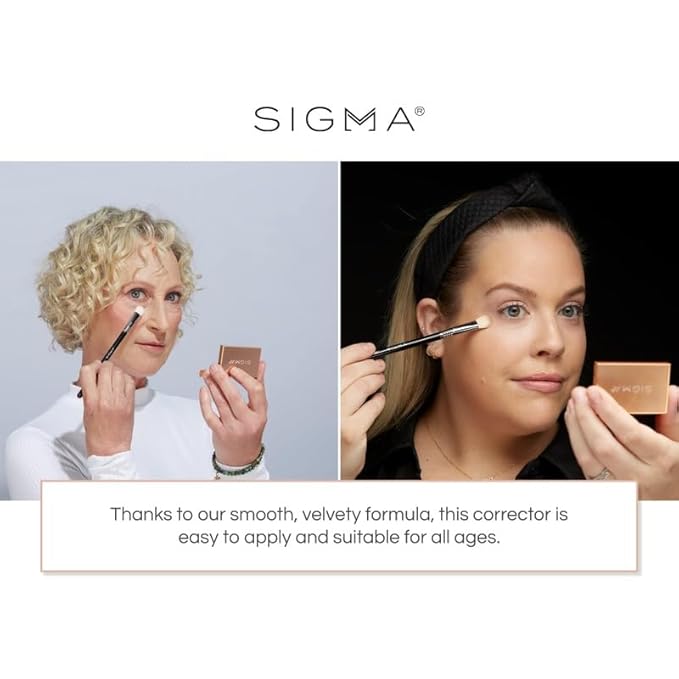 Sigma Beauty Spectrum Color-Correcting Duo – Color Correcting Cream for Concealing and Priming Skin, 2in1 Makeup Set with Buildable, Customizable Shades for all Skin Types (Dark to Deep)