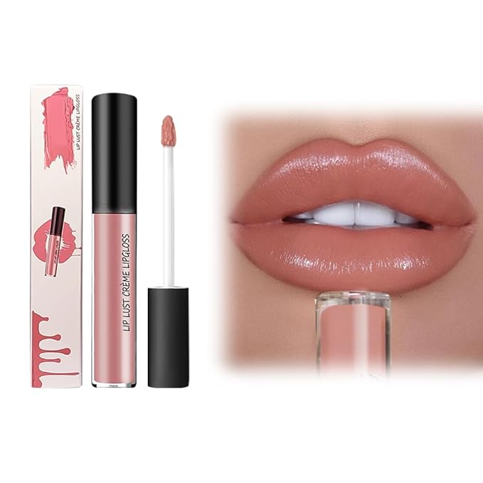 12 Colors Lips Staining Lip Oil, 2025 Upgrade Cream Texture Lipstick Long-Lasting Moisturizing Lip Oil, Waterproof Lipstick Creamy Lip Gloss Non-stick to Cup (#2, One Size)