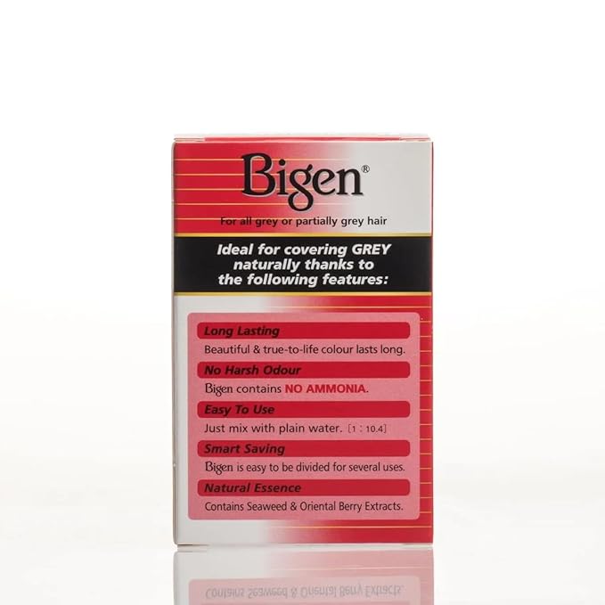 Bigen Powder Hair Color #45 Chocolate 0.21oz (2 Pack)