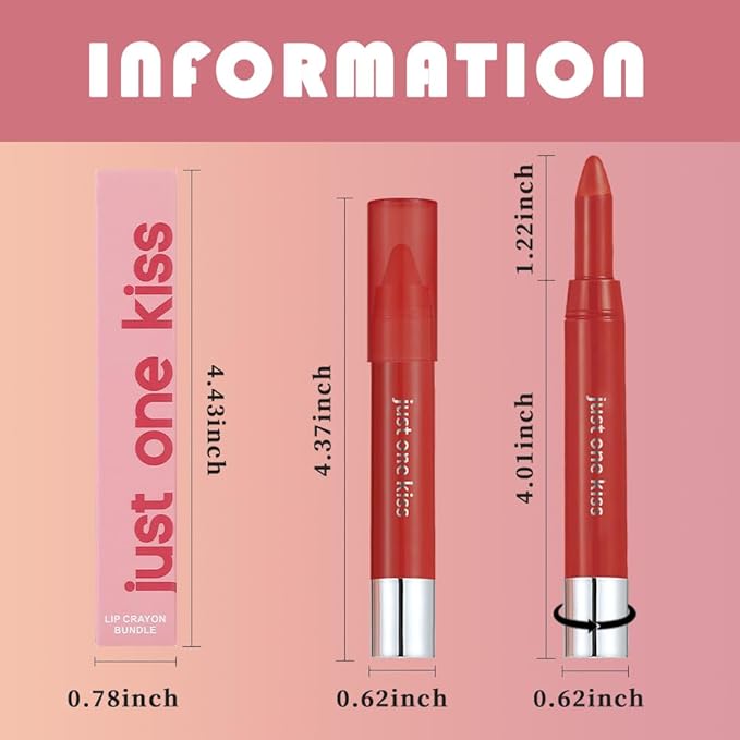 Ruby Red Hydrating Cream Lipstick Lip Crayon for Women, Moisturizing Lipstick Long-lasting Waterproof, Retractable Lips Crayon Liner for Ombre Shades, Lipgloss Tinted Lip Balm + Lips Color in One, 11