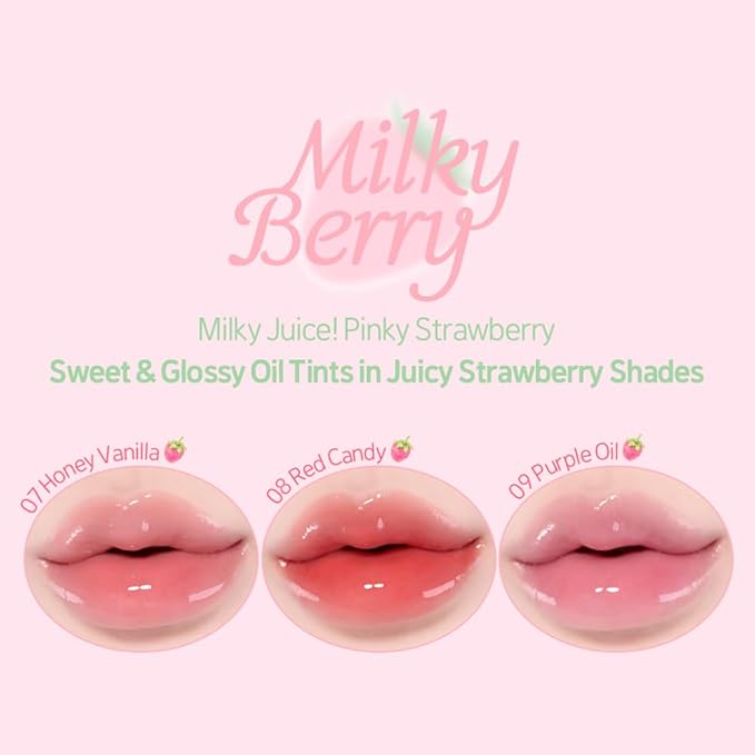 ETUDE Dear Darling Oil Tint #9 Purple Oil 4.2g | High Moisturizing and Strong Hydrating Lip Oil/Lip Gloss | Smooth and Moist Lips | Non-Sticky Lip Oil Tint For Dry Lips | Korean Makeup