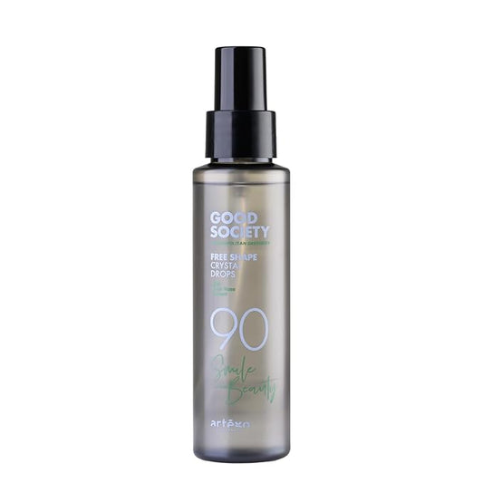 Artègo Good Society Free Shape Crystal Drops (3.4 oz) – Frizz Control Hair Serum for Smooth, Shiny, Heat-Protected Hair