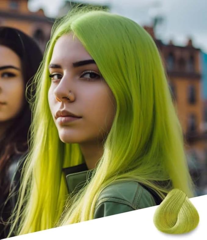 Küül's FUNNY COLORS - Tintes de Fantasia ((VERDE PERA), 3.04 oz)