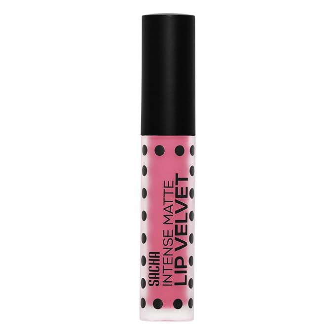 Sacha Cosmetics Intense Matte Lip Velvet Liquid Lipstick, Long-Lasting Velvet Matte Finish, 0.2 fl.oz Prim And Proper