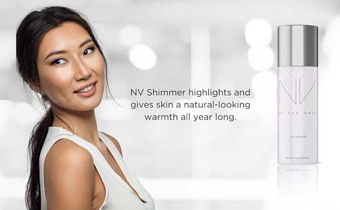 Be the Envy NV Perfecting Mist Shimmer | Hypoallergenic | Lightweight, Buildable Coverage | 9 Shades for All Skin Tones | Antioxidant Botanicals, Non-Comedogenic | Pure & Clean Formula | 1.5 oz