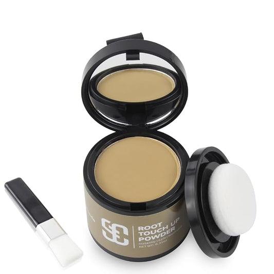 SOVONCARE Hairline Powder - Root Touch Up & Gray Hair Concealer for Men and Women, Instantly Covers Thinning Hair and Bald Spots, Natural-Looking Coverage Blonde 0.35 oz