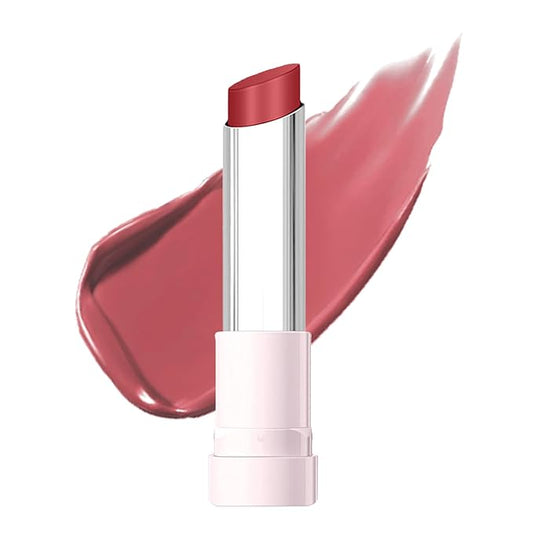 CHIFURE Tinted Lip Balm, Hydrating Lipstick, Moisturizing Lip Color, Anti-Wrinkle Lip Treatment with Deep Hydration, Shine & Glowy Finish Tinted Lip Makeup
