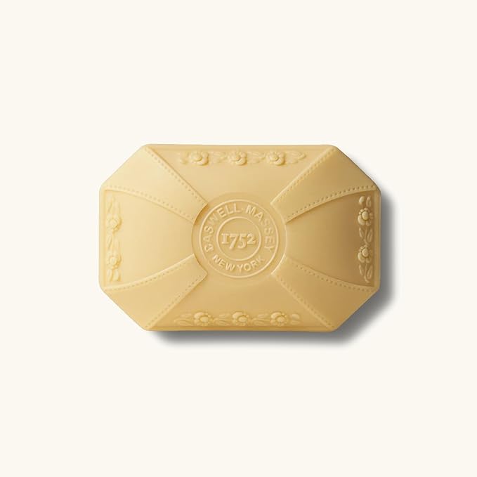 Caswell-Massey Marem Natural Bar Soap for Women, Moisturizing Body Soap Bar for All Skin Types, Made with Essential Oils & Plant-Based Formula for Soft Skin, Made in USA, 3x3.5 oz Gift Set