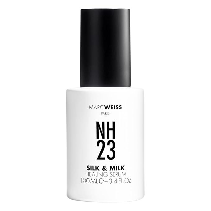 MarcWeiss NH23 Silk & Milk Healing Hair Serum (3.4 fl oz) | Anti-Frizz Leave-In Serum | Strengthens, Smooths & Adds Shine | Lightweight, Non-Greasy Formula for All Hair Types