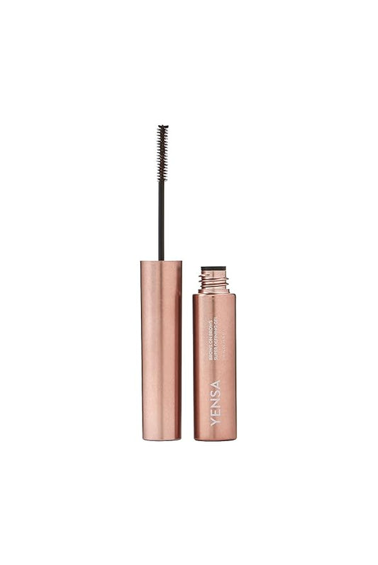 YENSA Brows On Brows Super Defining Tinted Eyebrow Gel - Long-Wear Shaping Eye Brow Gel with Superfoods for Color & Thickness - Combs, Shapes & Locks Eyebrows into Place - Auburn (0.17 oz)