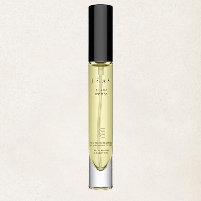 Esas NYC Spiced Woods – Organic Perfume Mist, MADESAFE® – SPICY | CREAMY | SMOKY - 0.33 oz Fragrance EDP