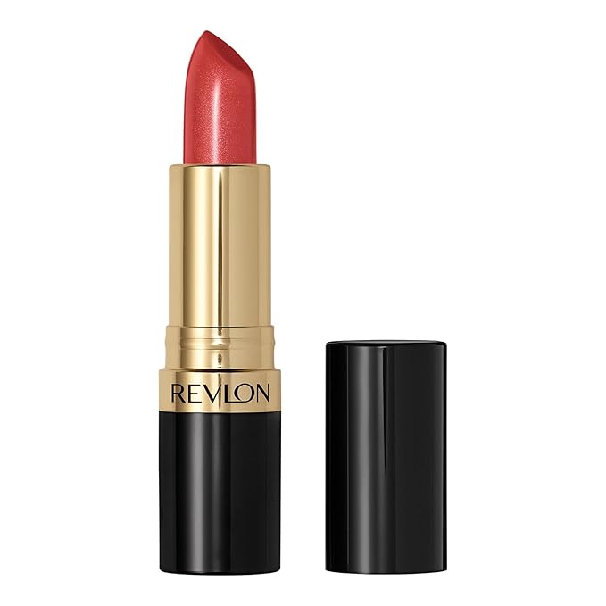 Revlon Super Lustrous Lipstick, Creamy Formula For Soft, Fuller-Looking Lips, Moisturized Feel, 808 Dirty Shirley, 0.15 oz
