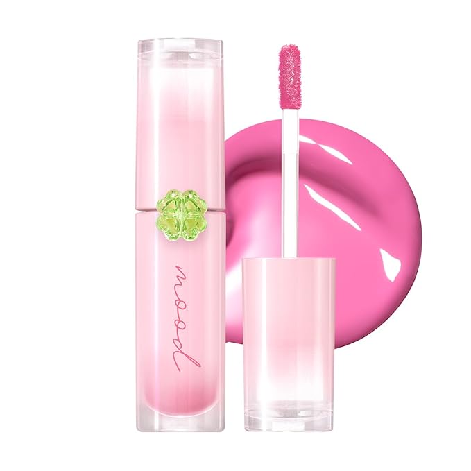 Peripera Ink Mood Glowy Tint | Lip-Plumping, Naturally Moisturizing, Lightweight, Glow-Boosting, Long-Lasting, Comfortable, Non-Sticky, No White Film (021 COOLING PINK (LUCKY LOTTERY))