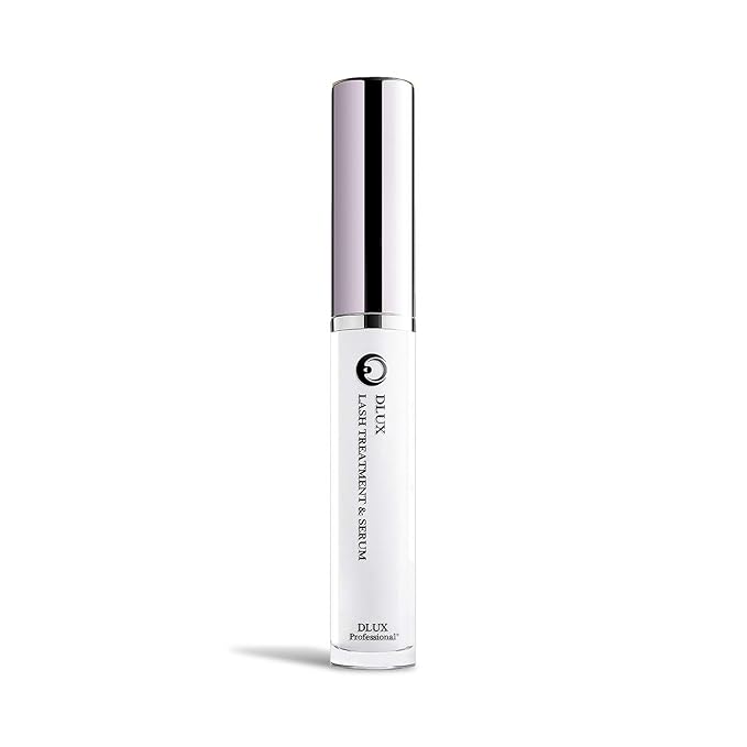 Dlux Pro Eyelash Root Treatment Serum (5ml,0.16fl oz.)The Roots Rich aloe vera, panax ginseng, panthenol for Eyelashes, Eyebrows, Boost Serum for Lash Fuller,Thicker, Results in 1 month, Made in Korea