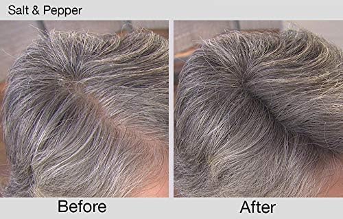 Joan Rivers Great Hair Day Root Touch Up Powder Duo - Fill-in Powder for Thicker, Fuller Looking Hair (Salt & Pepper)