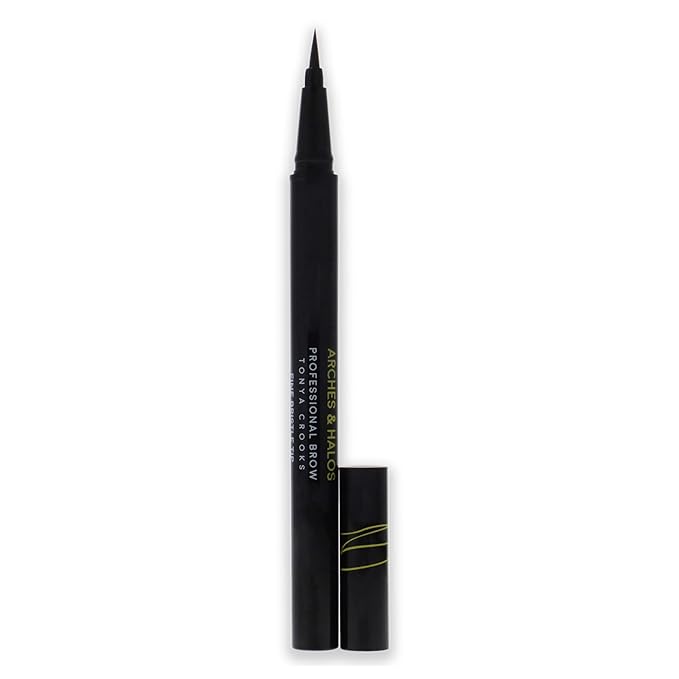 Arches and Halos Microfiber Tinted Brow Mousse - Richly Pigmented Eyebrow Shaper - Water Resistant Filler Pen - Vegan - Mocha Blonde - 0.11 oz