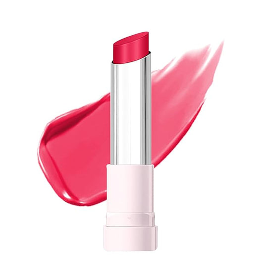 CHIFURE Tinted Lip Balm, Hydrating Lipstick, Moisturizing Lip Color, Anti-Wrinkle Lip Treatment with Deep Hydration, Shine & Glowy Finish Tinted Lip Makeup