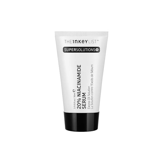 The INKEY List SuperSolutions Niacinamide 20% Serum, Helps with Healthy-Looking Skin Texture, Pores and Balancing Excess Oil, Skin Barrier Protection 1.01 fl oz