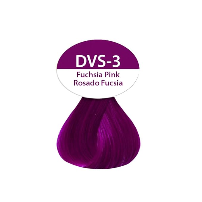 Da Vinci Extreme Semi Hair Colors(3.4oz) (DVS3_Fuchsia Pink)
