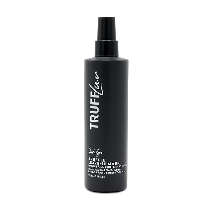 TruffLuv | Indulge Collection Truffle Leave-In Mask, Infused with Black Truffle Extract, Anti-Frizz Conditioning Spray, Detangles, Repairs Damage and Restores Softness, Paraben Free, Sulfate Free, 8.45 Fl Oz