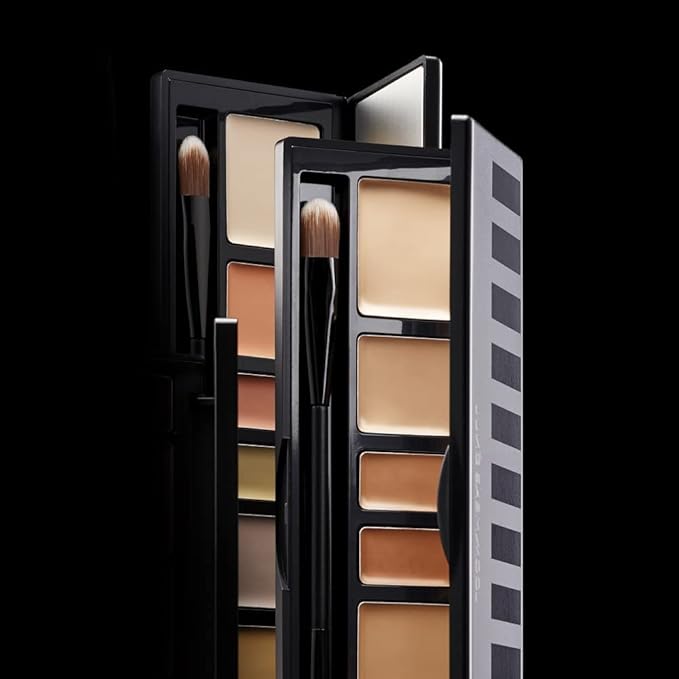 [JUNGSAEMMOOL OFFICIAL] Artist Concealer Palette (Skin) | Makeup Artist Brand | Color Corrector with Brush | Blemish Redness Dark Circles Cover Up