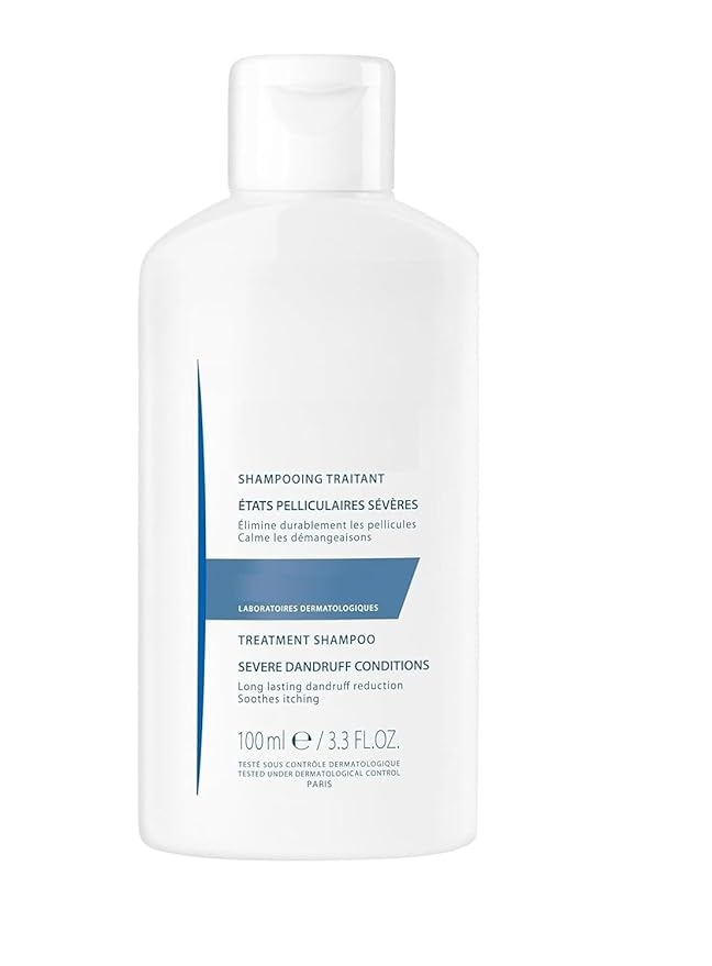 Anti-Dandruff Shampoo, Treatment Shampoo for Severe Dandruff, Long-Lasting Relief, 3.3 Fl Oz (1 Pack)