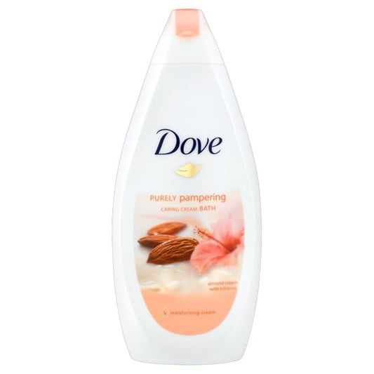 Dove Purely Pampering Cream Body Wash with Hibiscus 500ml, White, Almond, 16.9 Fl Oz