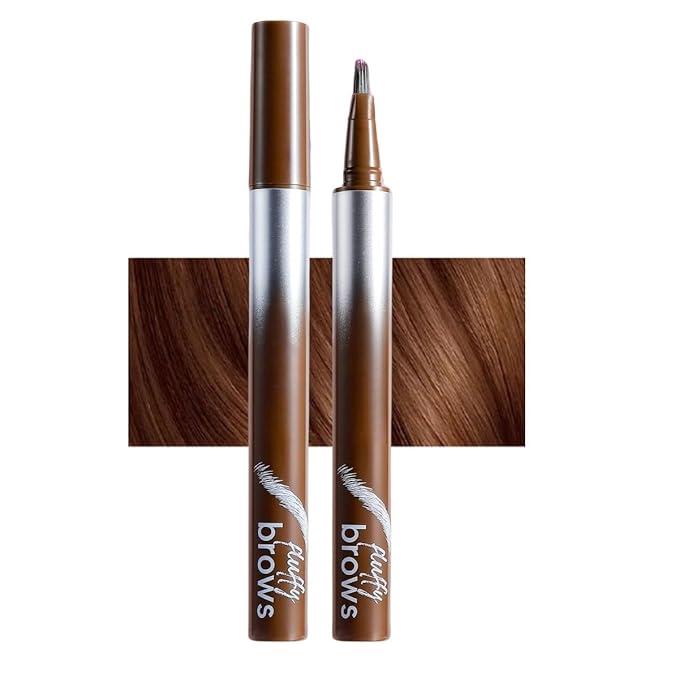 Eyebrow Pen Eyebrow Pencil for Women with Precise Brush-Tip Create Natural Hair-Like Brows Black