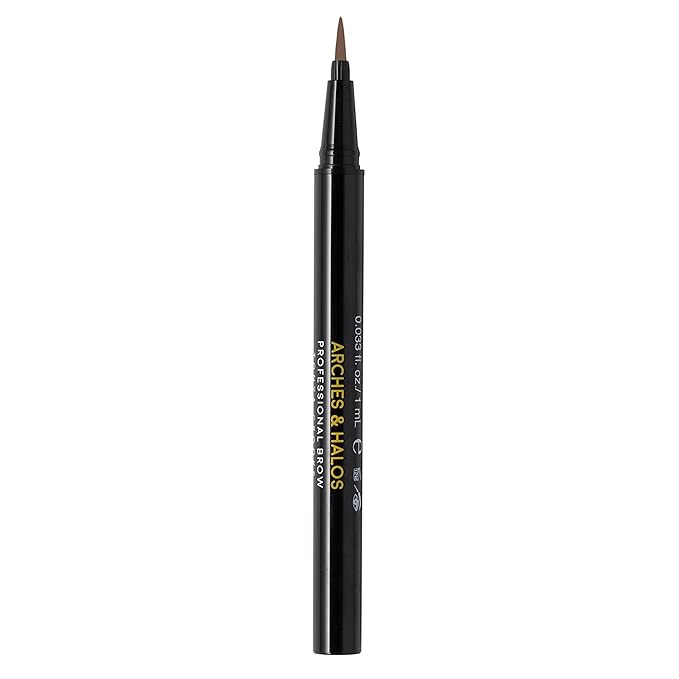 Arches and Halos Microfiber Tinted Brow Mousse - Richly Pigmented Eyebrow Shaper - Water Resistant Filler Pen - Vegan - Mocha Blonde - 0.11 oz