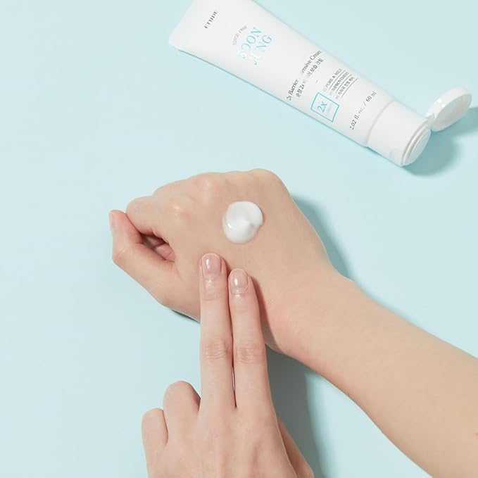 ETUDE SoonJung 2x Intensive Cream Duo Set for Barrier Repair | Rich Moist, Madecassoside & Panthenol for Soothing, Face Moisturizer for Sensitive Skin, pH Balanced, Hypoallergenic, 2.02 Fl Oz x 2pcs