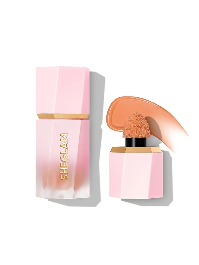 SHEGLAM Color Bloom Liquid Blush Makeup for Cheeks Matte Finish - Float On