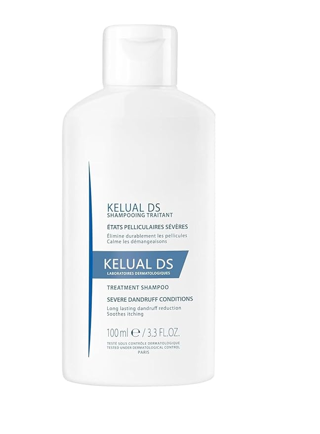 Anti-Dandruff Shampoo, Treatment Shampoo for Severe Dandruff, Long-Lasting Relief, 3.3 Fl Oz (2 Pack)