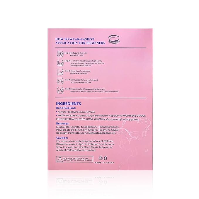 DIY Self Adhesive Eyelashes Natural Volume Lash Clusters Kit Pre Glued Eyelash Clusters No Glue Needed Lashes Wispy D-curl Cluster Eyelash Extensions Individual Lashes 5#