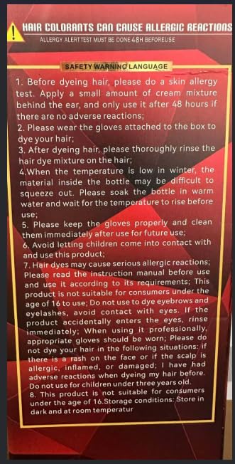 3-in-1 Hair Dye Shampoo, Instant Hair Dye Shampoo for Men & Women, Moisturizing Formula, 10.20fl oz - 300ml (Chestnut Brown)