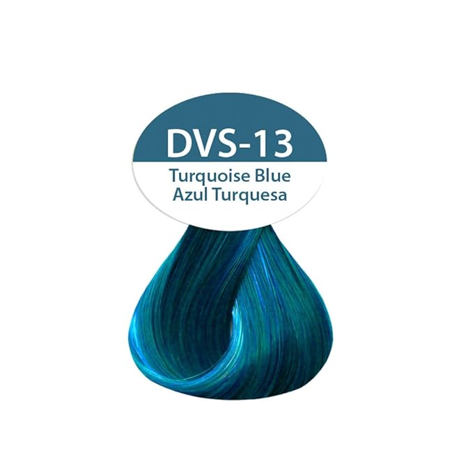 Da Vinci Extreme Semi Hair Colors(3.4oz) (DVS13_Turquoise Blue)