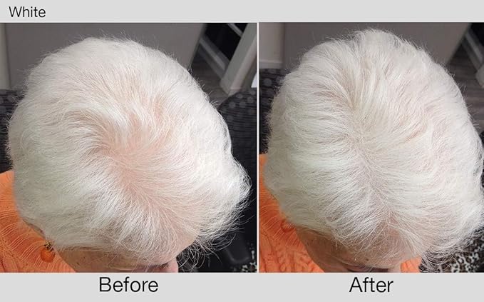 Joan Rivers Great Hair Day Root Touch Up Powder Duo - Fill-in Powder for Thicker, Fuller Looking Hair (White)