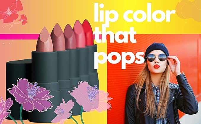 Mandarin Red Bright Lipstick Color Moisturizing Paraben Free, No Animal Testing & Cruelty Free Lip Makeup Color