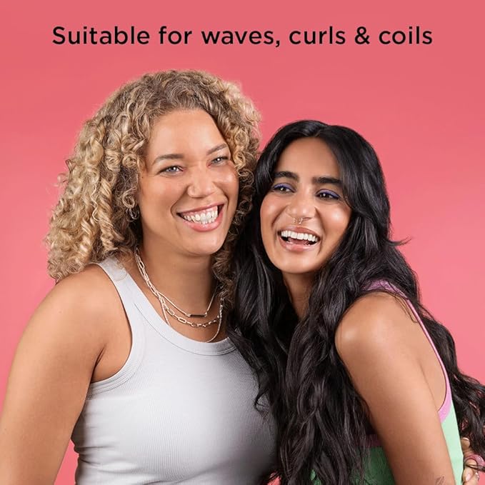 Noughty 97% Natural Wave Hello Curl Defining Conditioner, to Condition, Soften and Define Curls with Sea Kelp Extract and Avocado Oil, Sulfate Free Vegan Haircare 8.4fl.oz