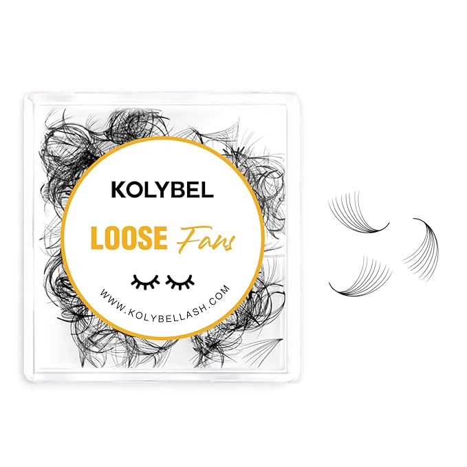 500 Premade Fans Lash Extension 8D 0.05 C Curl Promade Fans 14mm Premade Lash Fans for Eyelash Extension Middle Stem Handmade Loose Pre made Eyelash Fans Volume Soft Pointy Base (8D,0.05-C-14MM)