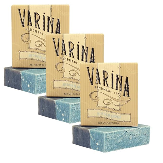Natural Hidden Gorge Bar Soap - Gentle Cleansing for Sensitive Skin, Fresh - 3 Pack