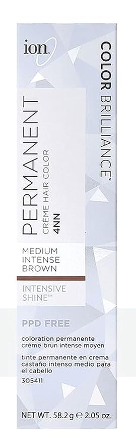 Ion Permanent Creme Intense Neutral Brown 4NN