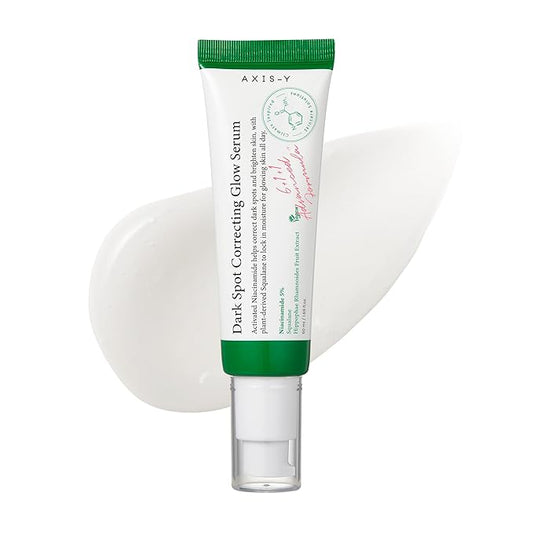 AXIS-Y Dark Spot Correcting Glow Serum - 5% Niacinamide Dark Spot Remover For Face - Vegan Korean Skin Care Niacinamide Serum for All Skin Types - 1.69 fl. oz.