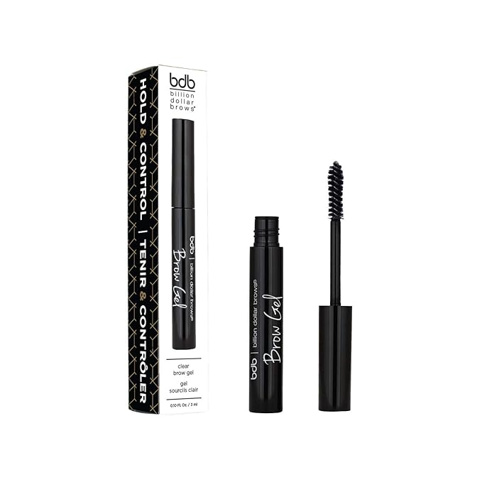 bdb Eyebrow Gel, Clear Formula - Effortless Brows, Waterproof