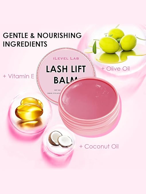 iLevel Lab Lash Lift Glue Balm Lash Lift Adhesive Strong Sticky Hydrogel Eyelash & Eyebrow Perm Glue Balm Brow Lamination Gel